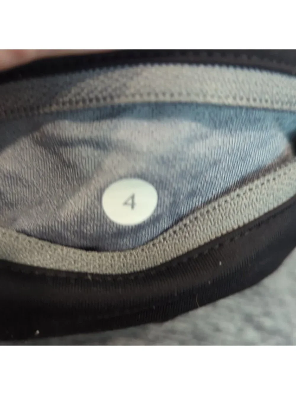 Lululemon Run: Fast And Free Crop Black / Metallic Silver / Coal